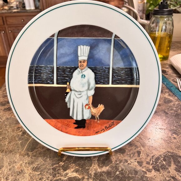 Crystal Cruises Chef Plates Set Guy Buffet Porcelain Fine Dining Special Edition - Picture 9 of 12